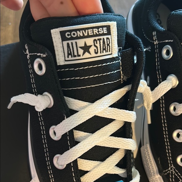 Converse Kids' Black All Star Sneakers - Picture 4 of 6